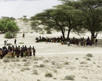 Matrimonio nel Villaggio Neputi  vicino il Lago Turkana Foto n. POA0872