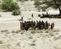 Matrimonio nel Villaggio Neputi  vicino il Lago Turkana Foto n. POA0873