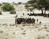 Matrimonio nel Villaggio Neputi  vicino il Lago Turkana Foto n. POA0874