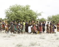 Matrimonio nel Villaggio Neputi  vicino il Lago Turkana Foto n. POA0878