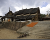 Monastero nel villaggio di Wan Sare vicino a Kengtung Foto n. AOK7767