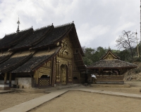 Monastero nel villaggio di Wan Sare vicino a Kengtung Foto n. AOK7788