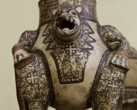 Reperti di epoca precolombiana nel Museo di El Ceibo a Ometepe Foto POA N.4517