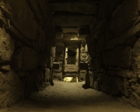 Interno del Tempio nel Complesso di  Chavin de Huantar Foto n. AOK2638