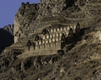 Antico insediamento Inca a Ollantaytambo Foto n. AOK3859