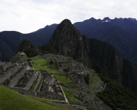 Panorama del Santuario Inca di Machu Picchu Foto n. AOK3874