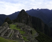 Panorama del Santuario Inca di Machu Picchu Foto n. AOK3876