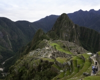 Panorama del Santuario Inca di Machu Picchu Foto n. AOK3890