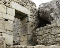 Panorama del Santuario Inca di Machu Picchu Foto n. AOK3911