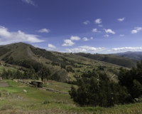 Panorama Lungo la strada per Cumbe Mayo Foto n. AOK 1320