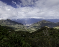 Panorama lungo la strada per Balsa Foto n. AOK1471