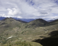 Panorama lungo la strada per Balsa Foto n. AOK1475