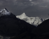 Panorama del Ghiacciaio Hascaran da Monterrey Foto n. AOK2159