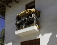 Casa con Mais Colorato a Shupluy nel Parco Nazionale del Huascaran Foto n. 2330