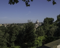 Cupola di S. Pietro dal Gianicolo Roma Foto N. IMG0720