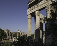 Foro Romano visto da S. Cosma e Damiano  Roma Foto N. IMG0759