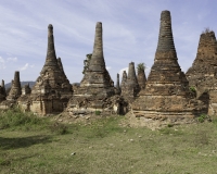 Sagar sito archeologico sulle sponde del Lago Inle Foto n. AOK8343