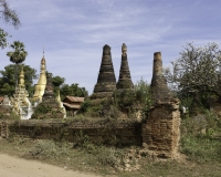 Sagar sito archeologico sulle sponde del Lago Inle Foto n. AOK8350