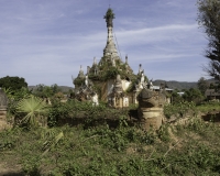 Sagar sito archeologico sulle sponde del Lago Inle Foto n. AOK8368