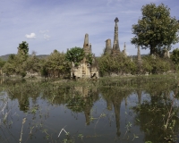 Sagar sito archeologico sulle sponde del Lago Inle Foto n. AOK8385