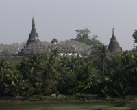 Veduta dei templi di Mrauk U Foto n. AOK9268
