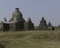 Templi e pagode del sito archeologico di Mrauk U Foto n. AOK9310