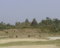 Templi e pagode del sito archeologico di Mrauk U Foto n. AOK9313