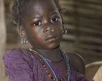 Bimba al Villaggio di Nani Fara, Mali Foto n. AOK1244