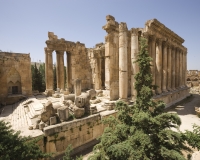 Tempio di Bacco nel Sito archeologico di Baalbeck in Libano Foto n. AOK2942