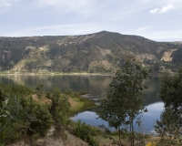 Panorama del lago Wanchi vicino Ambo, Etiopia Foto n. MG_2518