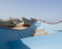Barche di pescatori al porto di Al Hodeidah Yemen / Foto n. 0066