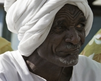 Persone lungo il Nilo nel Nord Sudan Foto n. 0123