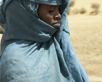 Persone lungo il Nilo nel Nord Sudan Foto n. 9851