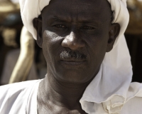 Persone lungo il Nilo nel Nord Sudan Foto n. 9921