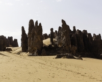Formazioni di arenaria nell’Altopiano dell’ Ennedi verso Fada Foto n. POA1185