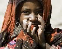 Ragazza del Tchad dopo Kalait Foto n. POA1468