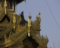 Templi intorno alla Shwedagon Paya (Pagoda) Foto n. AOK6806