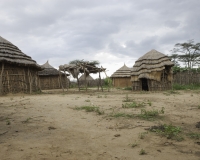 Villaggio nella Riserva di Pian Upe in Uganda Foto n. 1769