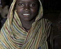 Ragazza nel Villaggio nella Riserva di Pian Upe in Uganda Foto n. 1775