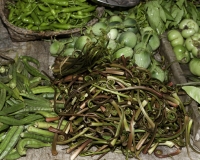 Mercato di Sittwe verdure miste Foto n. AOK9208