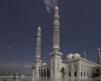Moschea nuova a Sana\'à Foto 9773
