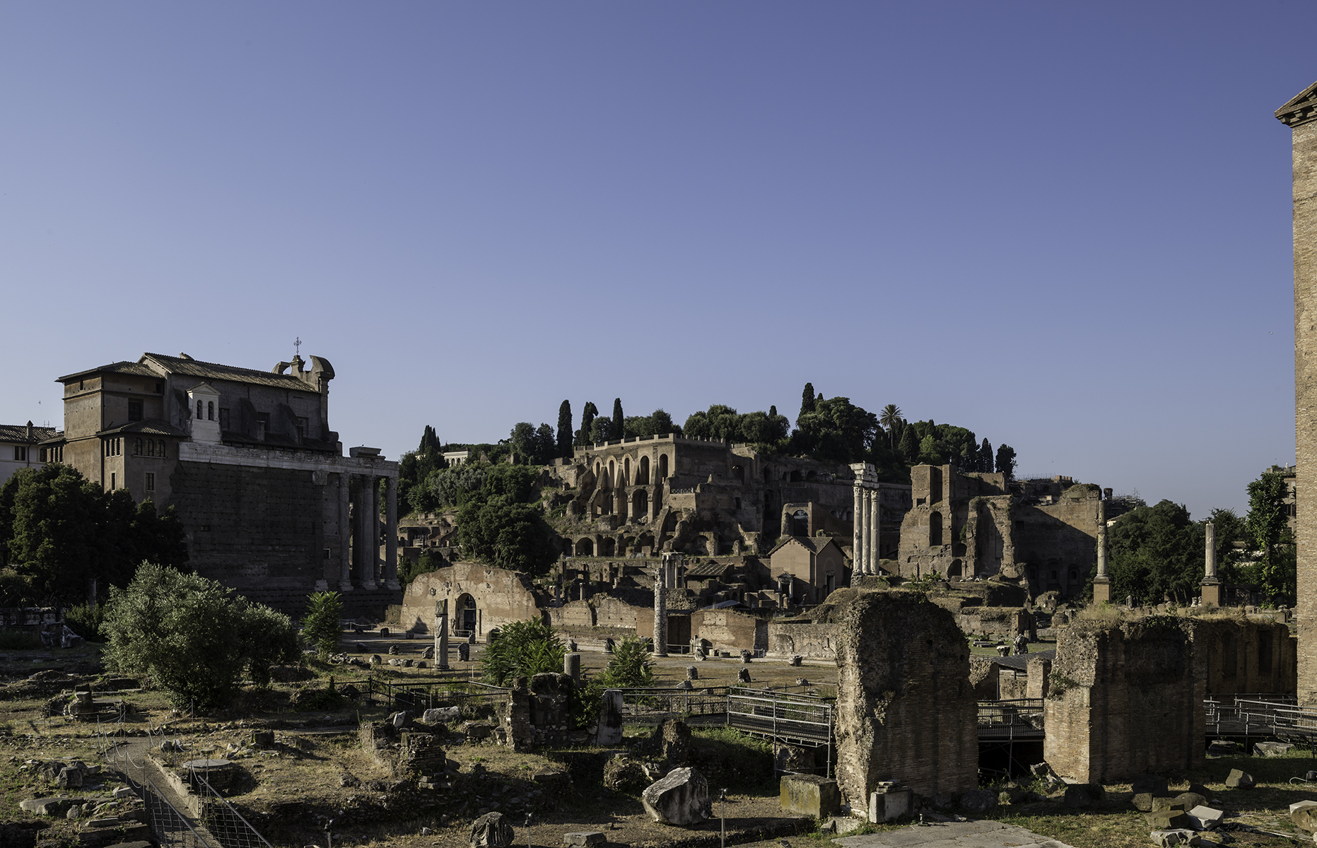 Foro di Cesare nel Foro Romano Foto N. IMG0756